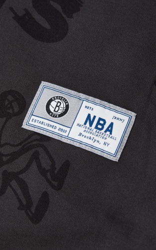 杰克琼斯秋季新款NBA联名衣身满印潮流基础百搭舒适短袖衬衫男 商品图4