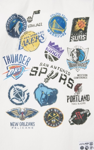 杰克琼斯NBA联名潮流运动舒适简约高级百搭时尚短袖衬衫上衣男装 商品图4