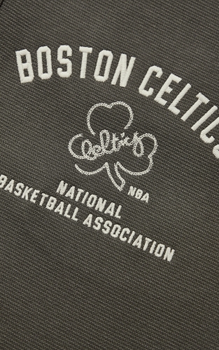 杰克琼斯NBA联名款男装秋季款凯尔特人队logo刺绣宽松卫裤长裤子 商品图4