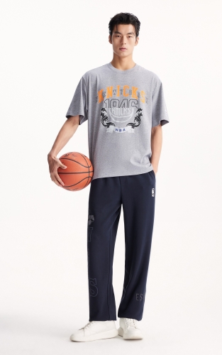杰克琼斯男装秋季长裤卫裤休闲裤NBA联名时尚休闲百搭潮流男款 商品图2