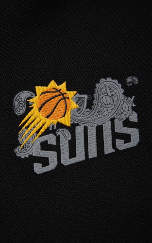 杰克琼斯NBA联名男装卫衣秋季2025年新款刺绣贴布宽松抽绳连帽上衣 商品图4