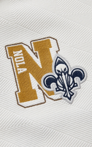 杰克琼斯NBA联名款男装秋季新款肌理感时尚潮流宽松拉链连帽卫衣 商品图4