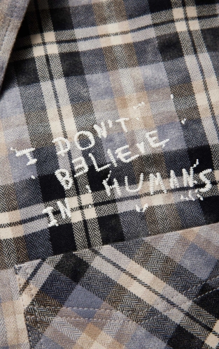 杰克琼斯男装冬季新款经典格纹衬衫纯棉舒适长袖休闲宽松翻领上衣 商品图4