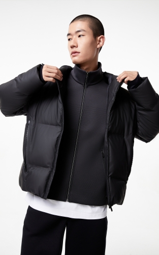【AT系列】杰克琼斯冬季新款羽绒服百搭户外潮流连帽立领保暖外套 商品图1