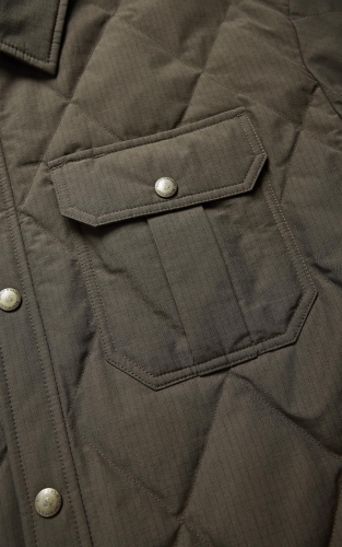 杰克琼斯男装冬季新款百搭羽绒服工装风经典菱格纹日常休闲外套 商品图4