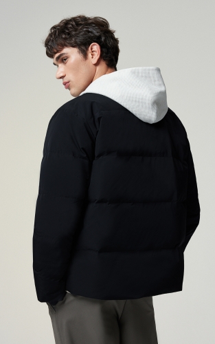 【AT系列】杰克琼斯男装羽绒服冬季新款贴布刺绣翻领休闲保暖外套 商品图3