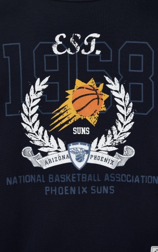 杰克琼斯男装秋季卫衣NBA联名款立体字母胶印刺绣休闲长袖上衣 商品图4