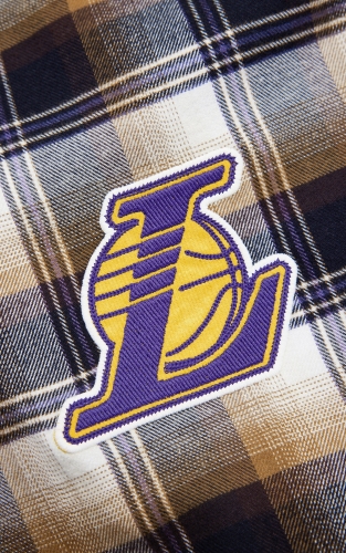 杰克琼斯NBA联名男装衬衫冬季新款时尚格纹可拆卸连帽宽松上衣 商品图4