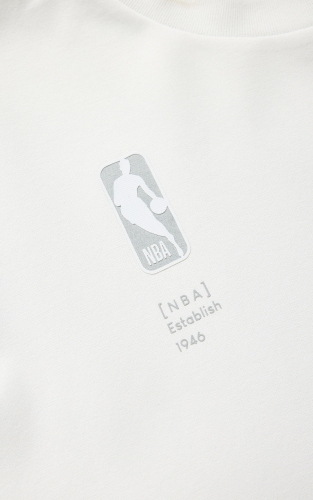 【NBA联名】杰克琼斯男装短袖T恤上衣字母印花百搭舒适圆领宽松 商品图4
