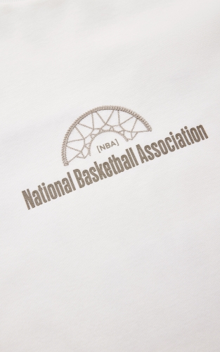 【NBA联名款】杰克琼斯男装春T恤上衣精致刺绣字母图案印花圆领 商品图4