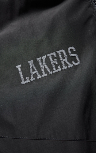 【NBA联名款湖人队】杰克琼斯男装春季羽绒服外套抽绳连帽宽松 商品图4