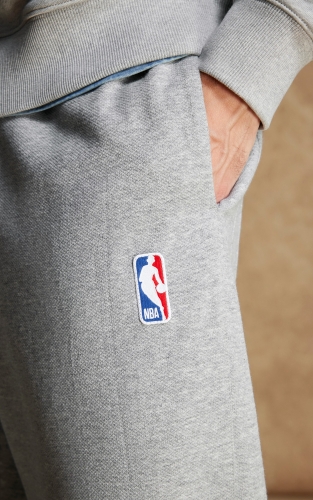 杰克琼斯春季男装卫裤休闲长裤宽松松紧腰NBA联名洛杉矶湖人队 商品图4