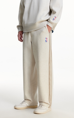 杰克琼斯NBA联名款男装休闲裤春秋时尚精致刺绣运动宽松长裤裤子 商品图1