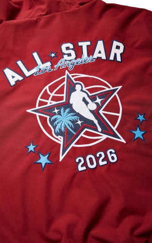 【NBA联名款】杰克琼斯男装春季夹克外套刺绣印花抽绳可调节连帽 商品图4