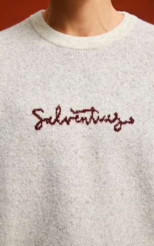 【Salventius联名】杰克琼斯男装春季马年新年款休闲宽松毛衣针织衫 商品图4