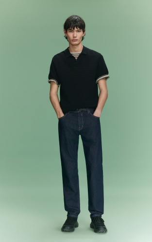 杰克琼斯男装春季新款时尚纯色休闲简约日常百搭直筒牛仔裤长裤子 商品图2