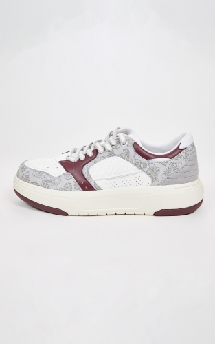 杰克琼斯男士休闲鞋春季新款潮流百搭时尚撞色舒适透气孔系带鞋子 商品图2