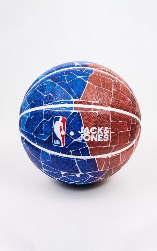 【NBA联名】杰克琼斯logo图案标准7号蜂巢纹路PU表皮专用气嘴篮球 商品图1