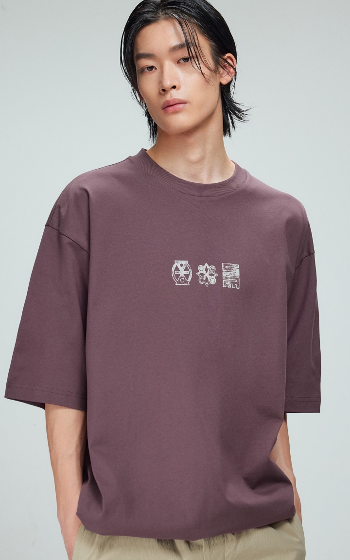 【纯棉】杰克琼斯男装T恤夏季短袖圆领简约印花时尚百搭舒适潮流 商品大图