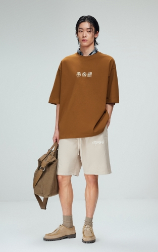【纯棉】杰克琼斯男装T恤夏季短袖圆领简约印花时尚百搭舒适潮流 商品图2