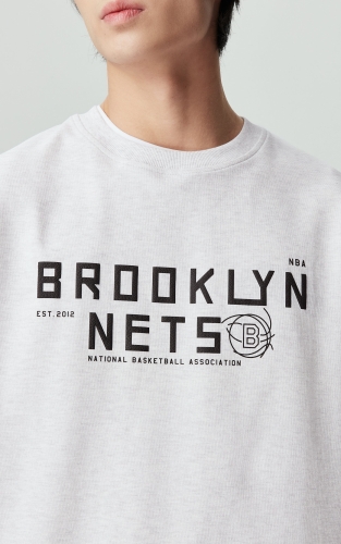 【凉感】杰克琼斯NBA联名篮网队男装T恤夏季无袖宽松圆领时尚印花 商品图4