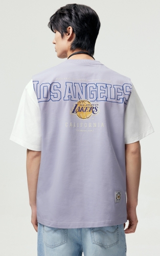 【纯棉】杰克琼斯NBA联名夏季背心T恤湖人队舒适立体字母精致刺绣 商品图3
