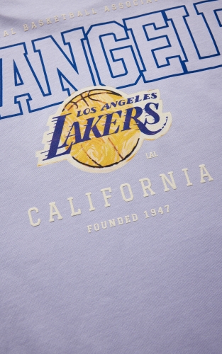 【纯棉】杰克琼斯NBA联名夏季背心T恤湖人队舒适立体字母精致刺绣 商品图4