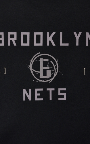 【NBA联名款篮网队】杰克琼斯男装夏季T恤短袖百搭刺绣略宽松 商品图4