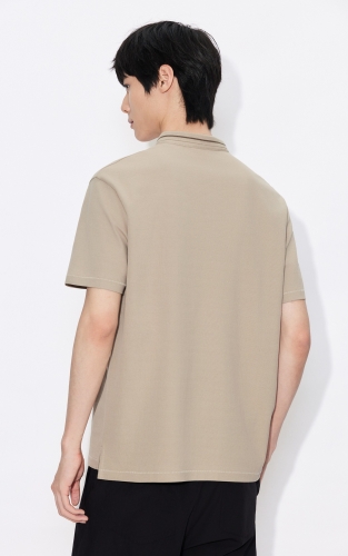 【SORONA】杰克琼斯男装夏季POLO日常通勤风字母亨利领 商品图3