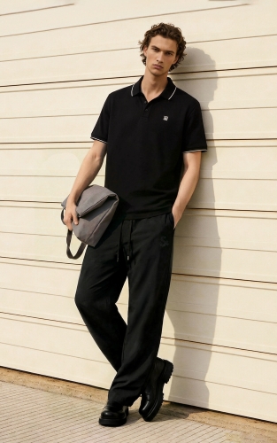 杰克琼斯夏季男装休闲裤时尚舒适百搭可调节腰头双侧插袋经典潮 商品图2