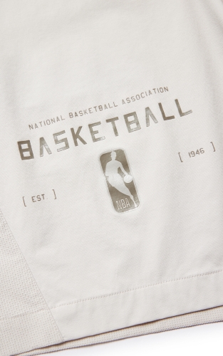 杰克琼斯NBA联名男装短裤潮流舒适大众休闲通勤百搭亲肤短裤子 商品图4