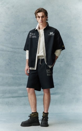 杰克琼斯夏季男装衬衫略宽松版型BASQUIAT艺术家联名系列时尚潮流男装 商品图2