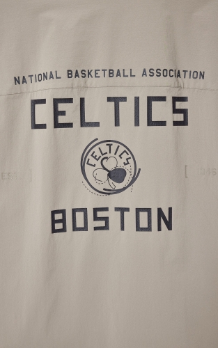 【极简街湖】杰克琼斯NBA联名凯尔特人队男装衬衫开衫尖领短袖夏 商品图4