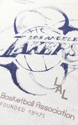 【NBA联名湖人队】杰克琼斯男装T恤宽松圆领时尚短袖潮流舒适上衣 商品图4