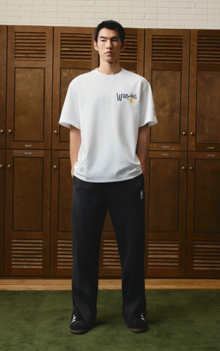 【NBA联名勇士队】杰克琼斯秋季男装T恤宽松圆领短袖潮流时尚上衣 商品图2