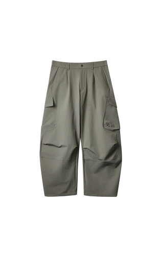 【AT系列】杰克琼斯秋季男装休闲裤宽松舒适凉感弹力弯刀工装裤 商品图1