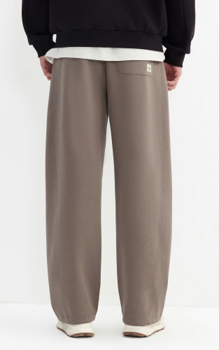 杰克琼斯秋季男装卫裤弯刀裤长裤子潮流时尚百搭日常通勤大众休闲 商品图3