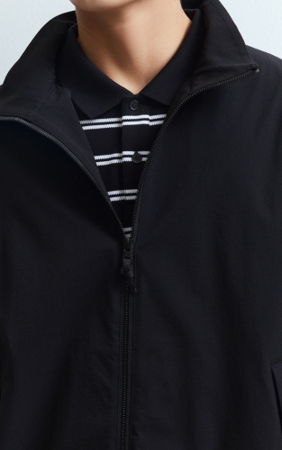 杰克琼斯男装夹克外套大众休闲百搭潮流时尚宽松舒适通勤立领外套 商品图4