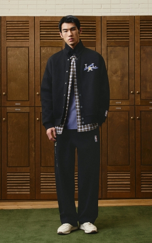 【NBA联名湖人队】杰克琼斯秋季男装卫衣宽松时尚外套长袖潮上衣 商品图2