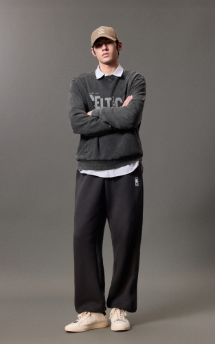 【NBA凯尔特人队】杰克琼斯秋季男装卫衣新款休闲印花圆领美式潮 商品图2