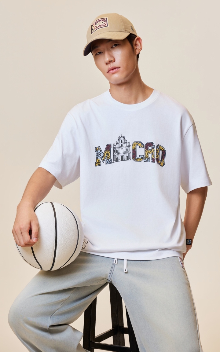 【预售产品发货日期10月18日】【NBA独行侠队联名】杰克琼斯冬季男装短袖T恤新款印花圆领休闲 商品大图