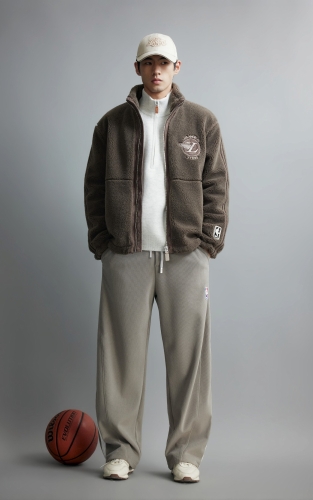 【NBA联名湖人队】杰克琼斯冬季男装新款棉衣棉服刺绣保暖复古潮 商品图2