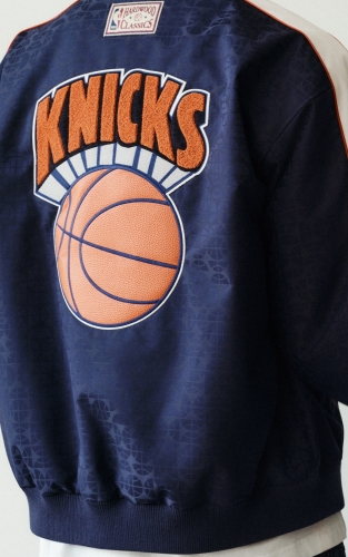【NBA联名纽约尼克斯队】杰克琼斯秋冬男装新款廓形夹克刺绣外套 商品图4