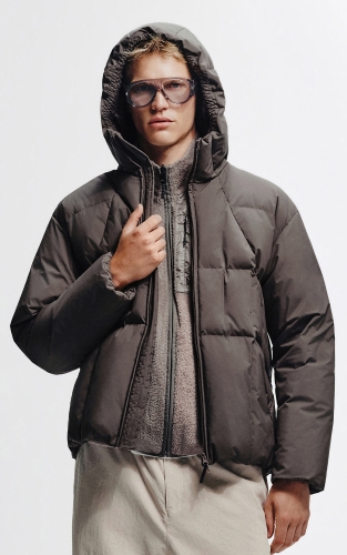 【预售产品 预计开始发货时间10月13日】【AT智暖羽绒服系列】杰克琼斯冬季男装新款防泼水保暖连帽通勤户外 商品图1