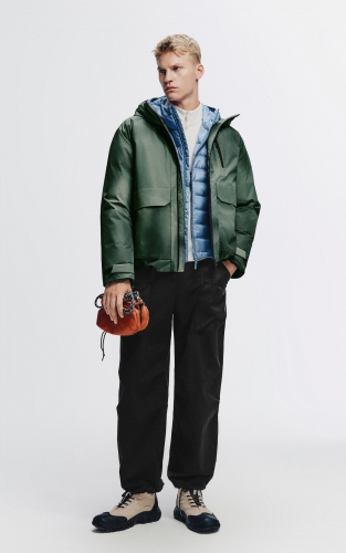 【极光羽绒服AT智暖系列】杰克琼斯冬季男装新款防泼水连帽休闲 商品图2