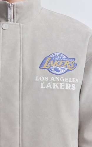 【NBA联名湖人队薄款羽绒服】杰克琼斯秋冬男装新款廓形外套休闲 商品图4