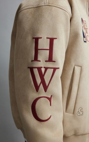 【NBA HWC复古球标系列联名款薄羽绒服】杰克琼斯冬季男装新款潮 商品图4