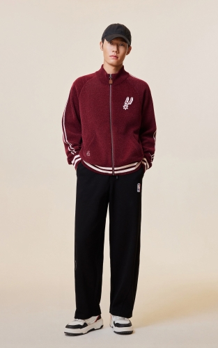 【NBA联名马刺队】杰克琼斯秋冬男装针织衫开衫新款雪尼尔纱线休闲 商品图2