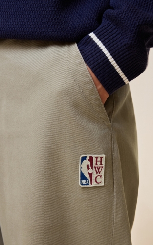 【NBA HWC复古球标系列】杰克琼斯908弯刀牛仔裤男装新款长裤子纯棉 商品图4
