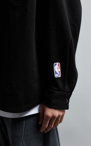【NBA马刺队】杰克琼斯冬季男装长袖衬衫新款刺绣印花休闲通勤 商品图4